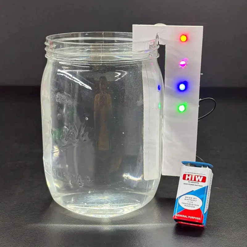 Water Tank Level Indicator System Diy Project Kit | Automatic Water Level Indicator Science Project For Students & Stem Learning 1