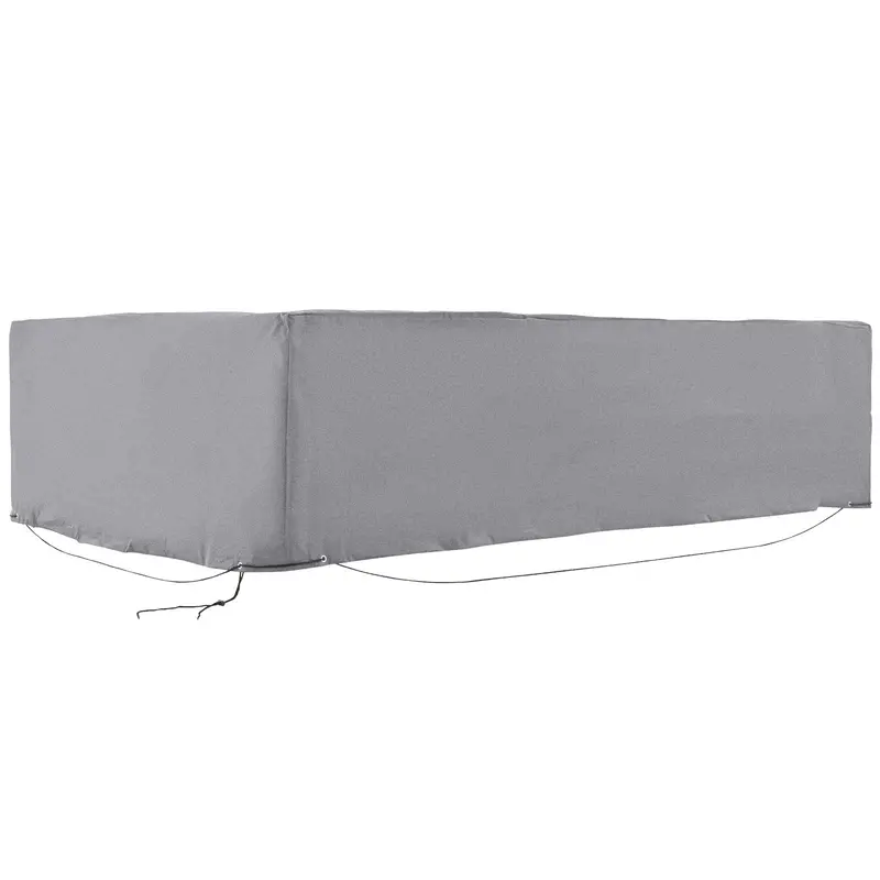 Waterproof Patio Furniture Cover For Outdoor Sectional Sofa Set, 97" X 65" X 26", Grey 2