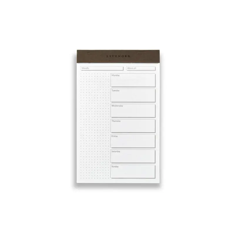 Weekly Scheduler Freeleaf Pad (Set Of 2) 2