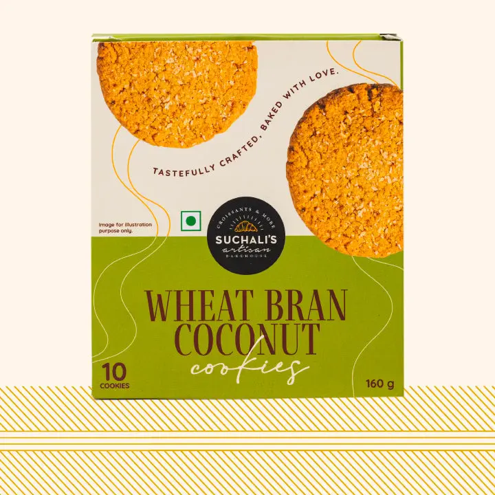 Wheat Bran Coconut Cookies 1