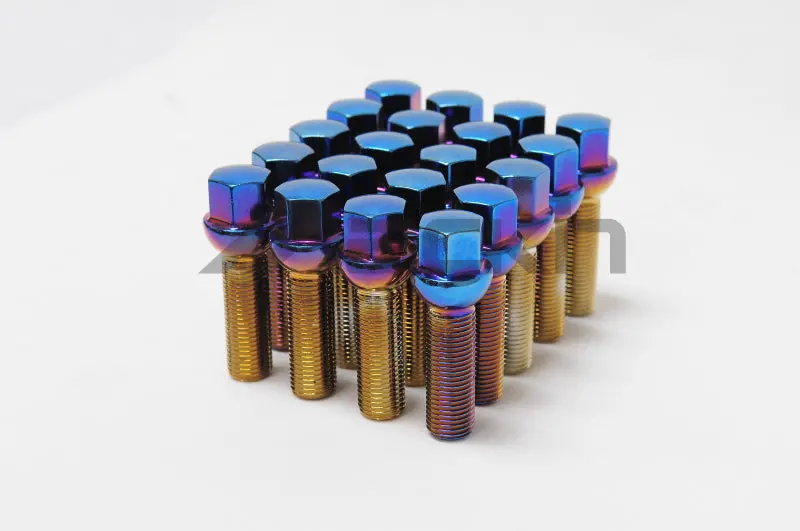 Wheel Mate Monster Lug 35 Short Lug Nut Set Of 20 - Chrome 14X1.50 1