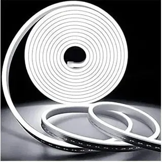 White 12V Dc Neon Led Strip Light 5 Meter | Flexible Neon Rope Light For Decorative & Architectural Lighting 1