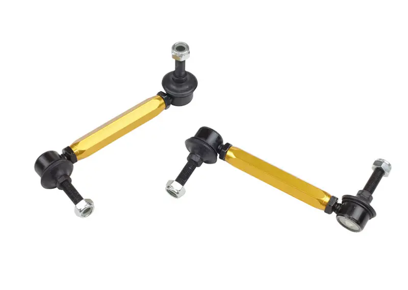 Whiteline Rear Swaybar Link Kit-Adjustable Ball End Links 2003-2006 Mitsubishi Lancer Evo 8/9 1