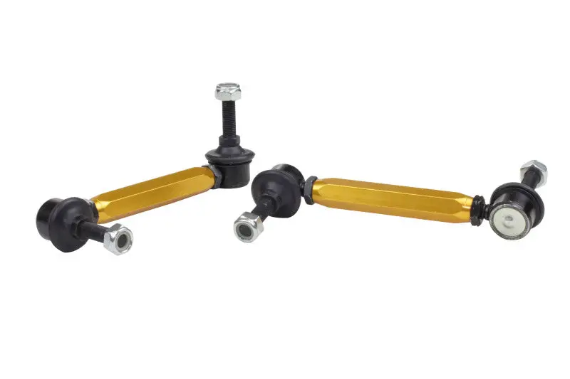 Whiteline Rear Swaybar Link Kit-Adjustable Ball End Links 2003-2006 Mitsubishi Lancer Evo 8/9 2