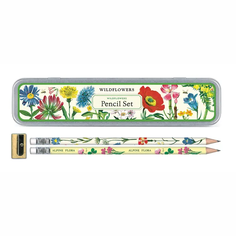 Wildflowers Pencils (Set Of 10) 1