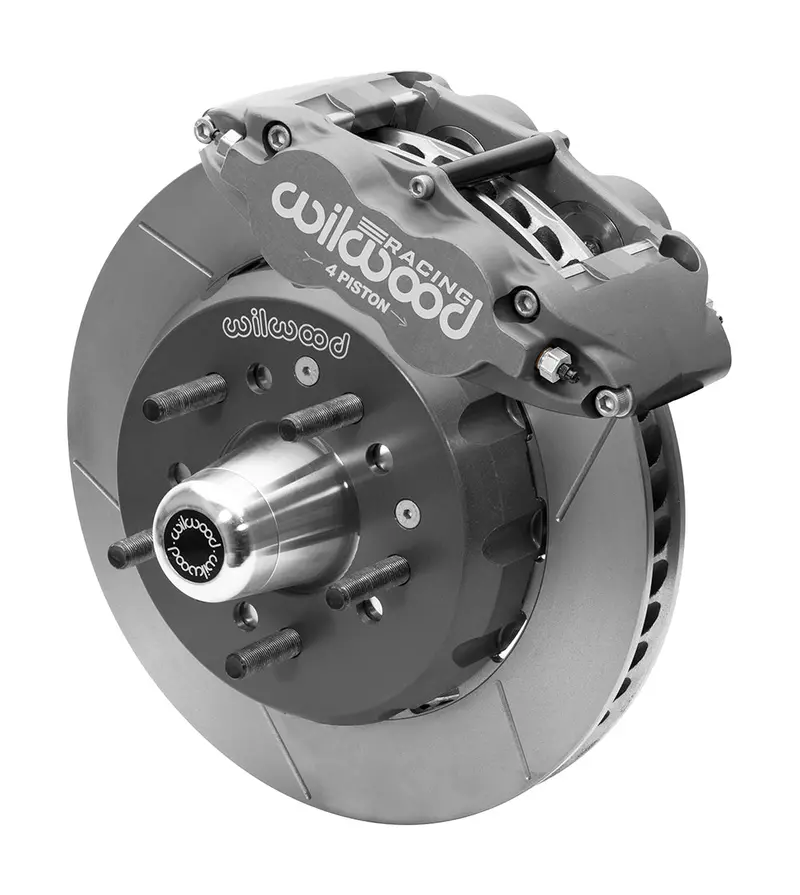 Wilwood 1982-1992 Camaro Forged Superlite 4R Road Race Front Big Brake Kit 13.06" Rotor With Lines 1