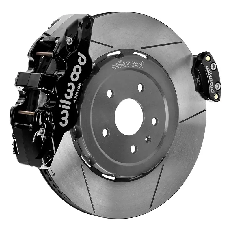 Wilwood Aero4 Big Brake Kits Rear 2020-2023 Chevy Corvette C8 (Gt Slotted 15.00" Rotor) 1