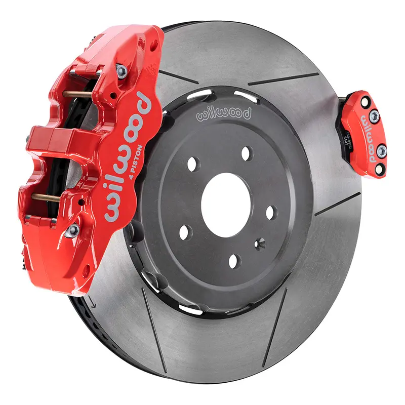 Wilwood Aero4 Big Brake Kits Rear 2020-2023 Chevy Corvette C8 (Gt Slotted 15.00" Rotor) 2