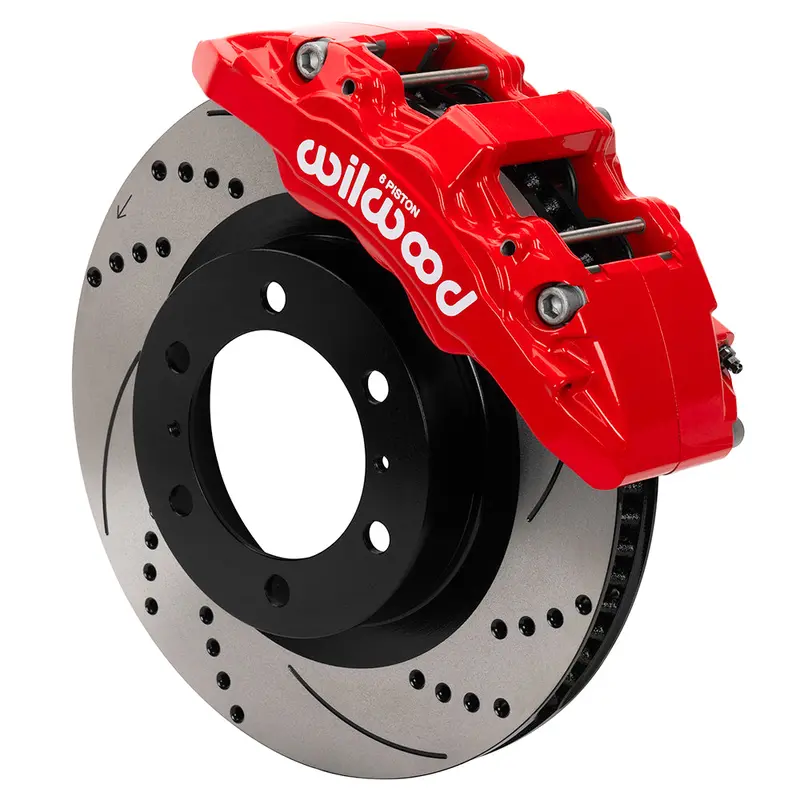 Wilwood Aero6-Dm Front Big Brake Kits Lexus Gx460 / Gx470 / Toyota 4Runner / Fj Cruiser / Tacoma (Drilled/Slotted 13.31" Rotor) 2