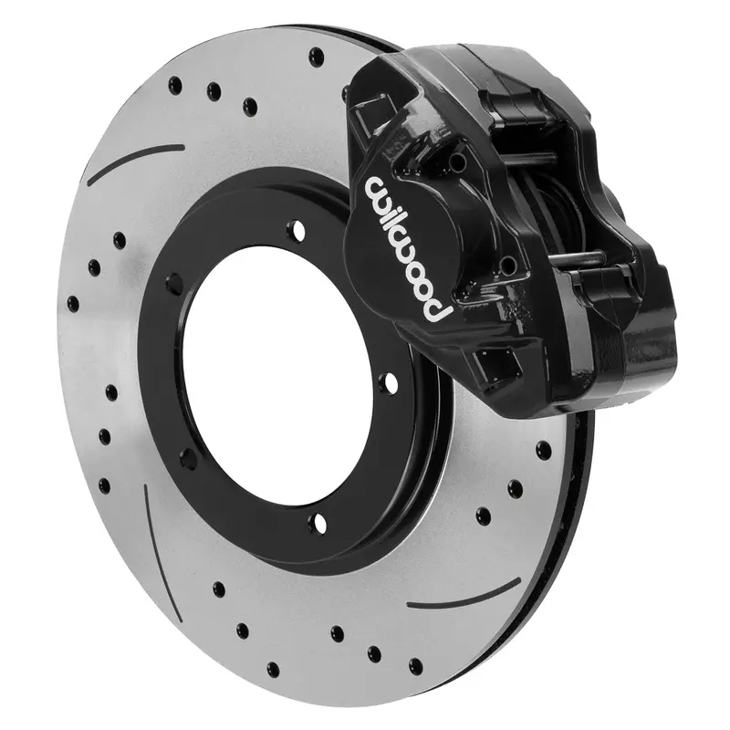 Wilwood D31 Oe Replacement Front Brake Kits 1969-1974 Porsche 911 Base Model 3.00 Mt (Srp Drilled/Slotted 11.10" Rotor) 1