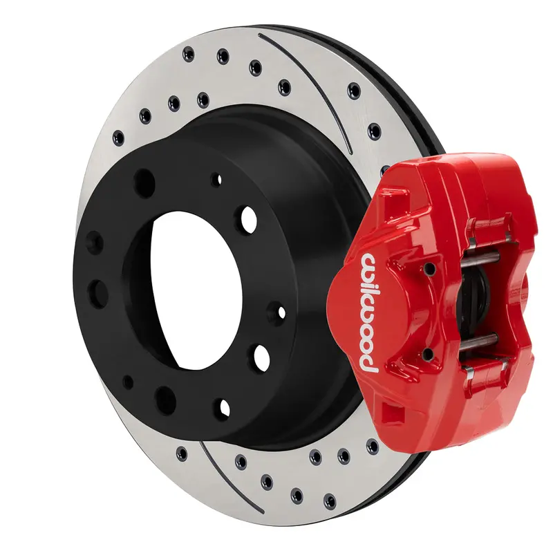 Wilwood D31 Oe Replacement Rear Brake Kits 1969-1983 Porsche 911 Base Model 3.00 Mt (Srp Drilled/Slotted 11.42" Rotor) 2