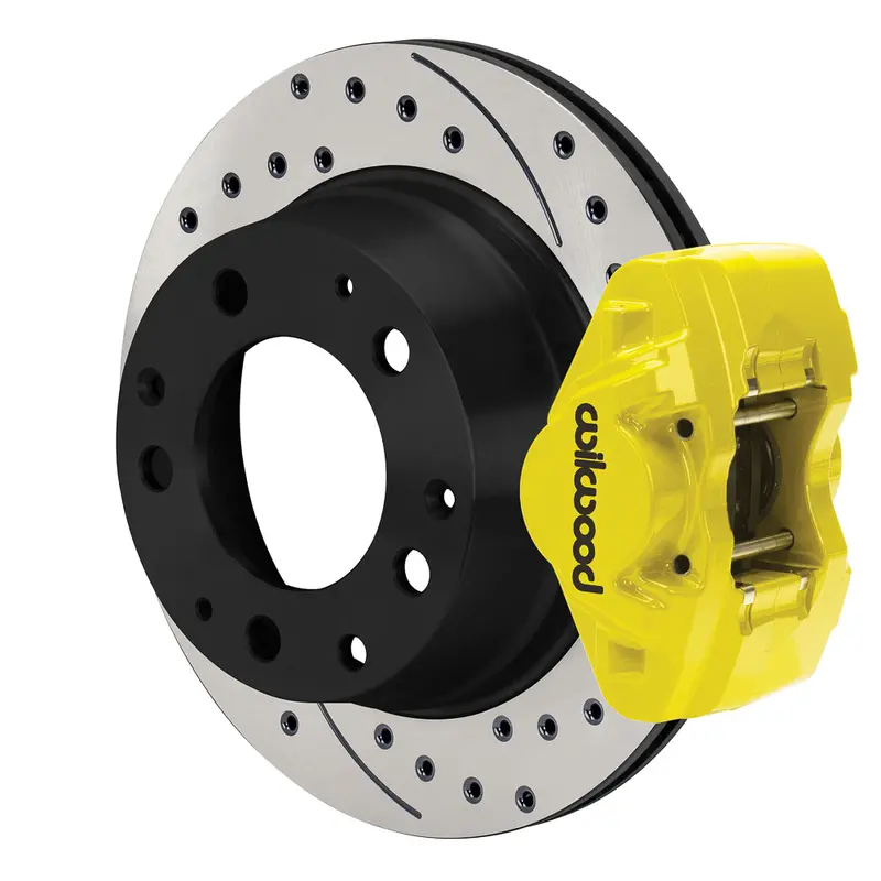Wilwood D31 Oe Replacement Rear Brake Kits 1969-1983 Porsche 911 Base Model 3.00 Mt (Srp Drilled/Slotted 11.42" Rotor) 3