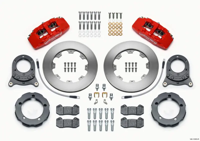 Wilwood Dynapro 6 Piston Front Disc Brake Kit 1966-1975 Ford Bronco 2
