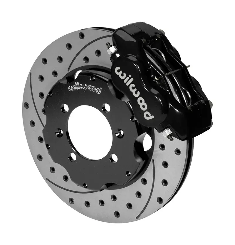 Wilwood Forged Dynalite Front Hat Kit 11" Drilled/Slotted 1991-2005 Mazda Miata 1