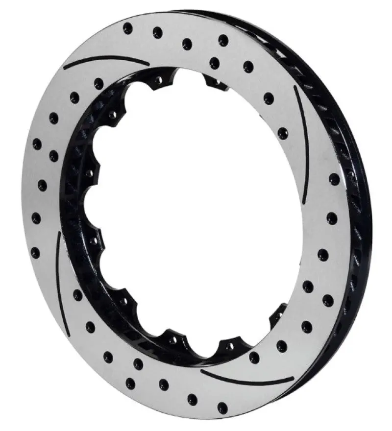 Wilwood Rotor-Srp48 Spc-37-Lh-Blk-Drill 13.00 X 1.10 - 12 On 7.00In 1