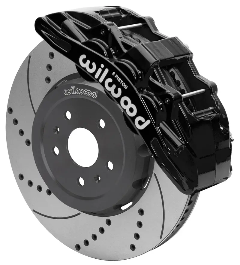 Wilwood Sx6r Big Brake Kits Front 2020-2023 Chevy Corvette C8 (Srp Drilled & Slotted 15.00" Rotor) 1