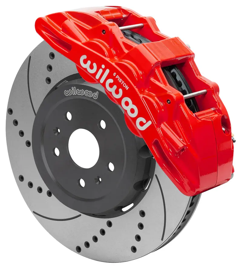 Wilwood Sx6r Big Brake Kits Front 2020-2023 Chevy Corvette C8 (Srp Drilled & Slotted 15.00" Rotor) 2