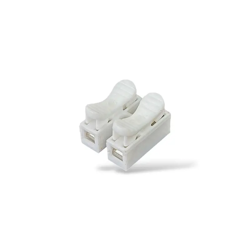 Wire Connector Pack Of 3 | Ch-2 2 Way Quick Push Universal Electrical Wire Terminal Block For Fast & Safe Connections 1