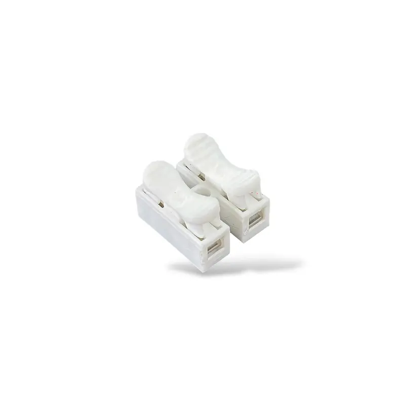 Wire Connector Pack Of 3 | Ch-2 2 Way Quick Push Universal Electrical Wire Terminal Block For Fast & Safe Connections 2