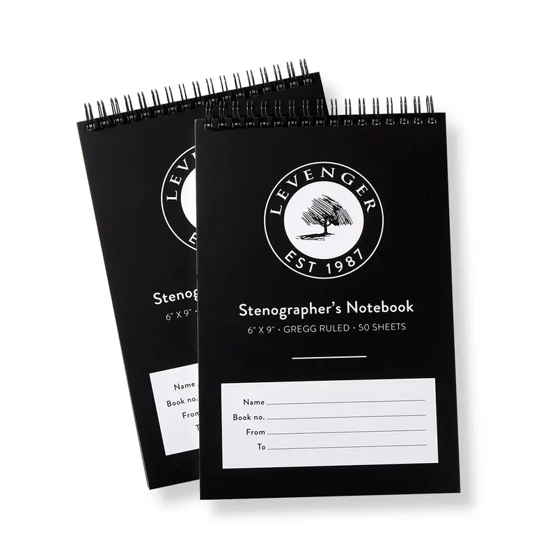 Wired Steno Pads (Set Of 2) 1