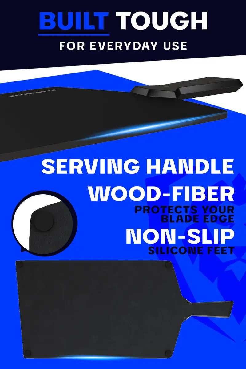 Wood Fibre Cutting Board | Obsidian Black | Dalstrong © 2