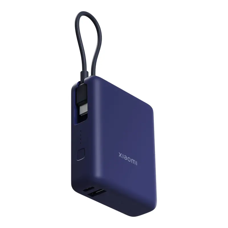 Xiaomi 33W Power Bank 10000 (Integrated Cable) - Blue 1