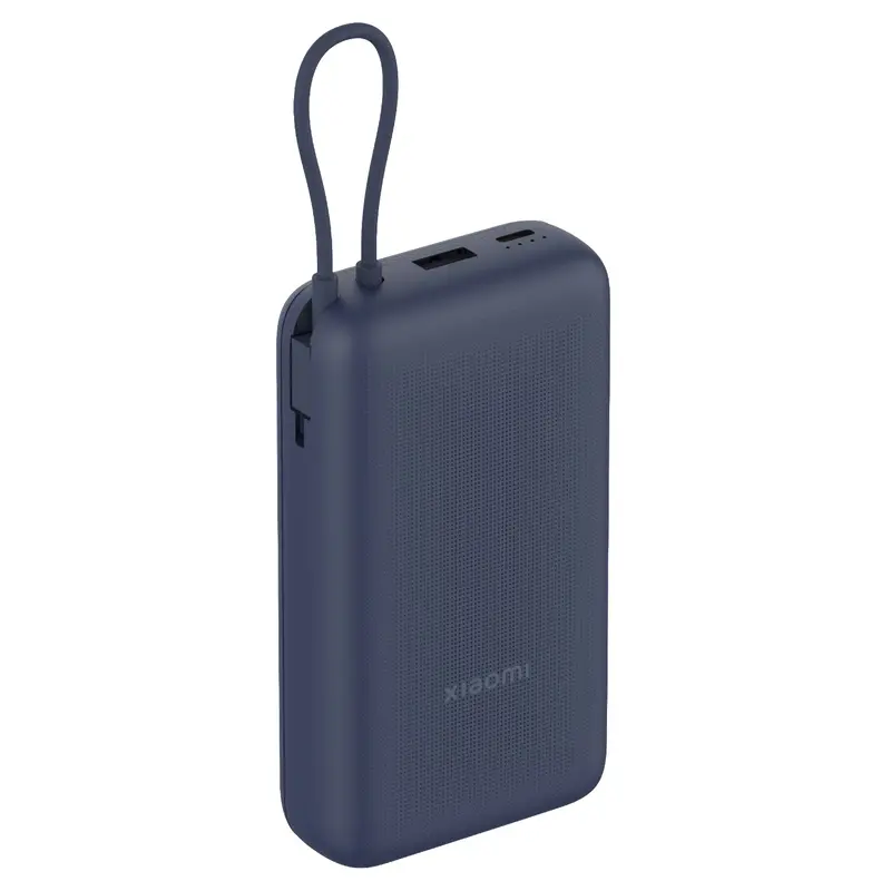 Xiaomi 33W Power Bank 20000Mah (Integrated Cable) – Blue 1