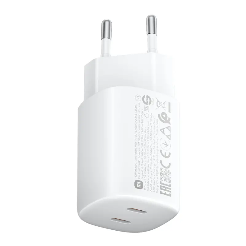 Xiaomi 45W Nano Turbo Power Adapter (2 Port) 1