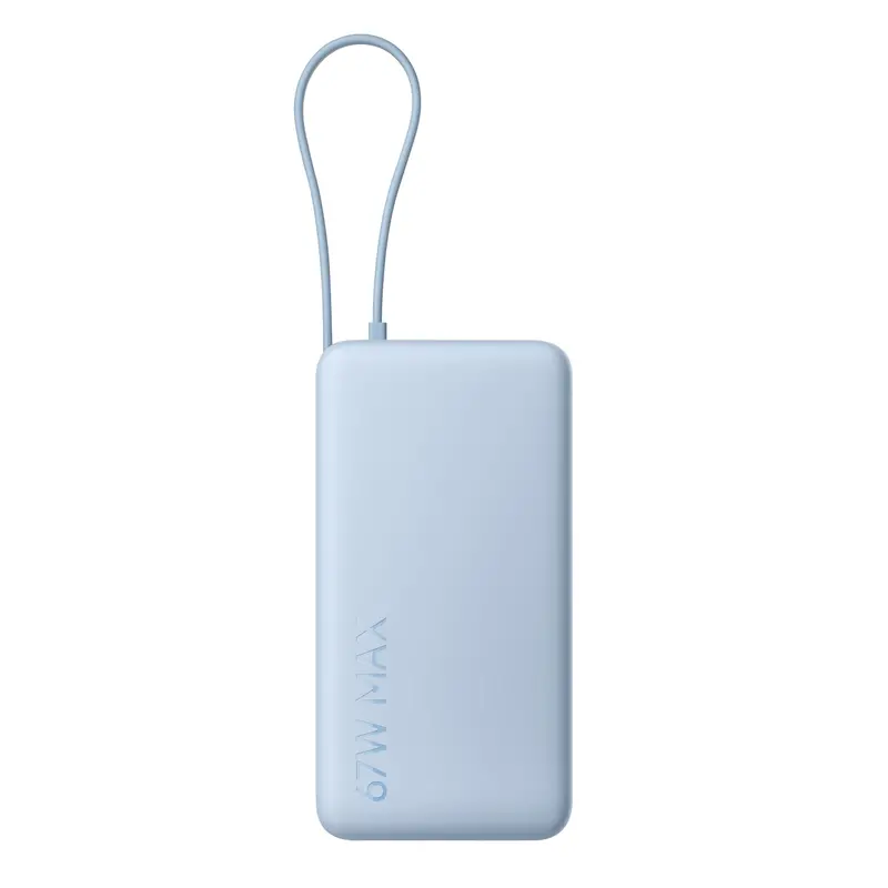 Xiaomi 67W Power Bank 20000 (Integrated Cable) - Ice Blue 1