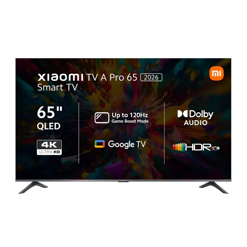 Xiaomi A Pro 65" Qled 4K Smart Tv (Hdr10+, Google Tv, Dolby Audio, 60Hz) 1