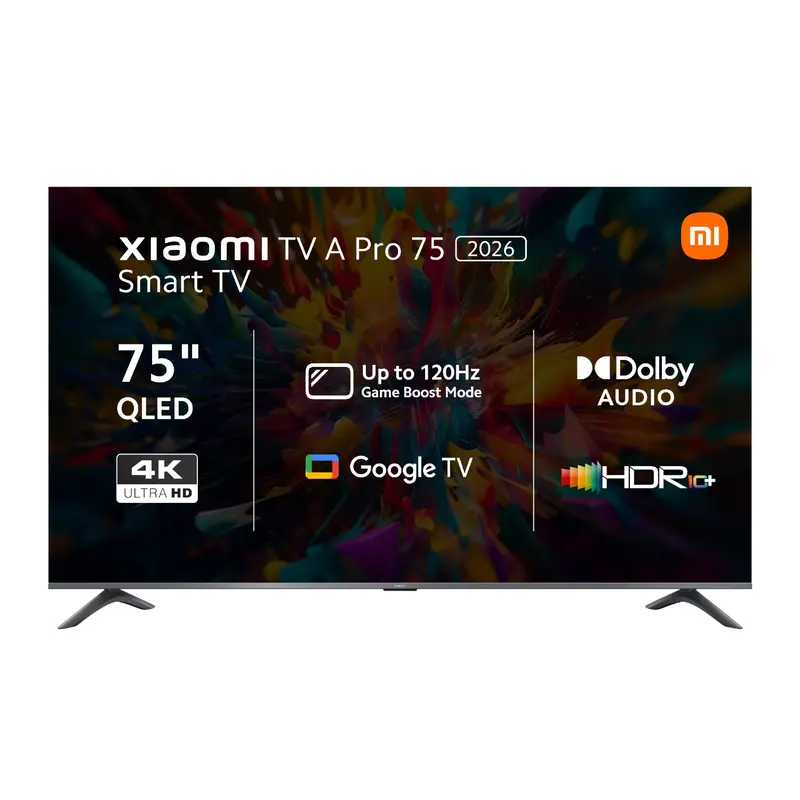 Xiaomi A Pro 75" Qled 4K Smart Tv (Hdr10+, Google Tv, Dolby Audio, 60Hz) 1