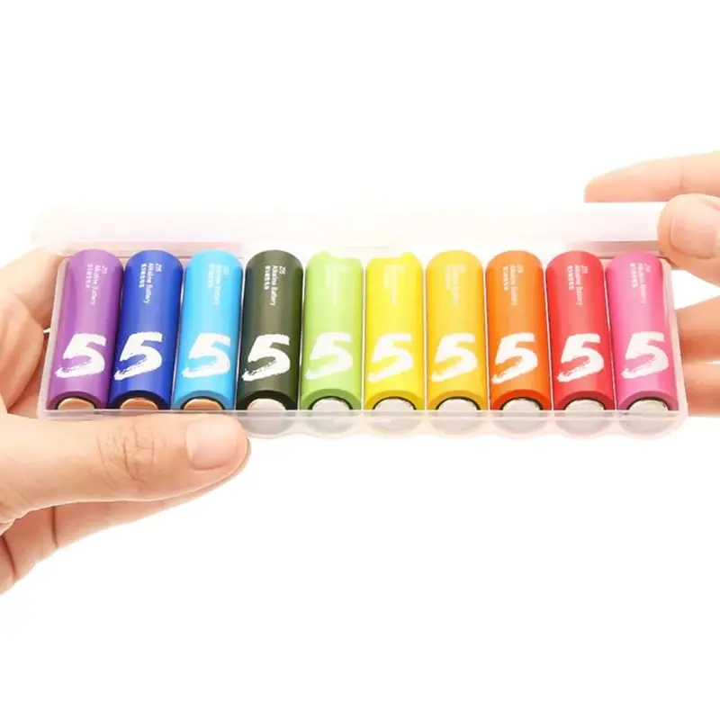 Xiaomi Aa Rainbow Batteries (10 Pack) 2