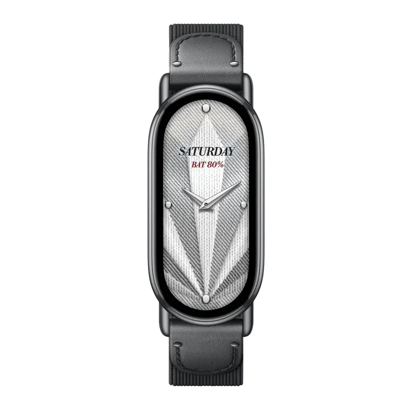 Xiaomi Smart Band 10 Knitted Silk Strap - Ebony Black 1