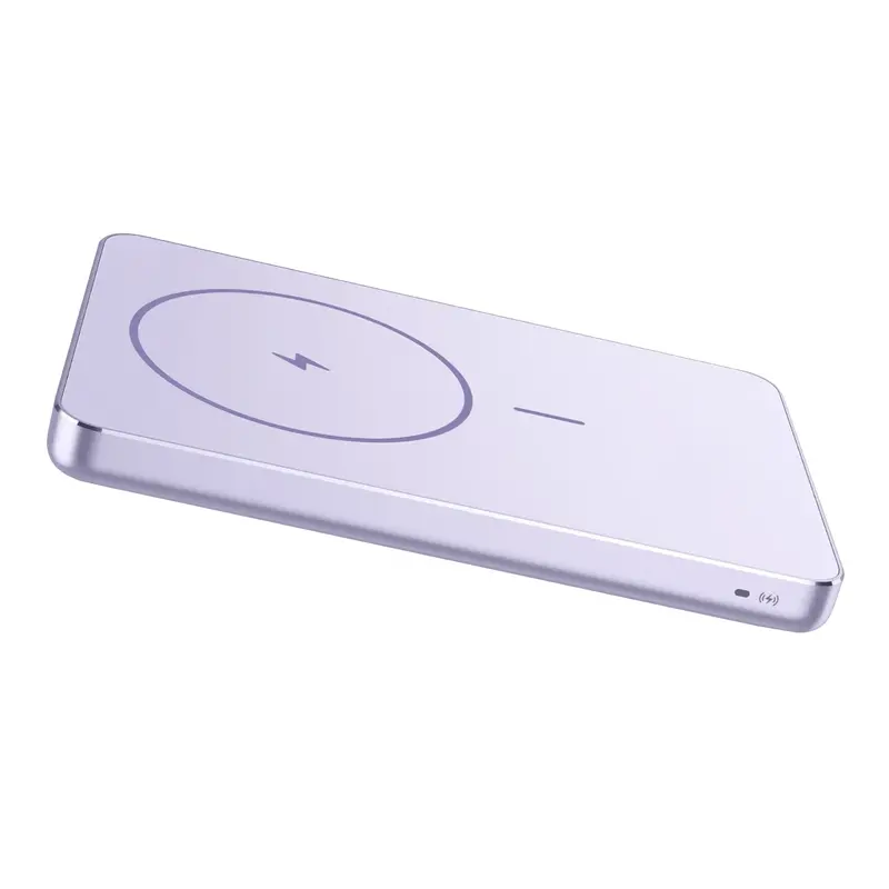 Xiaomi Super Slim Magnetic Power Bank 5000 – Purple 2