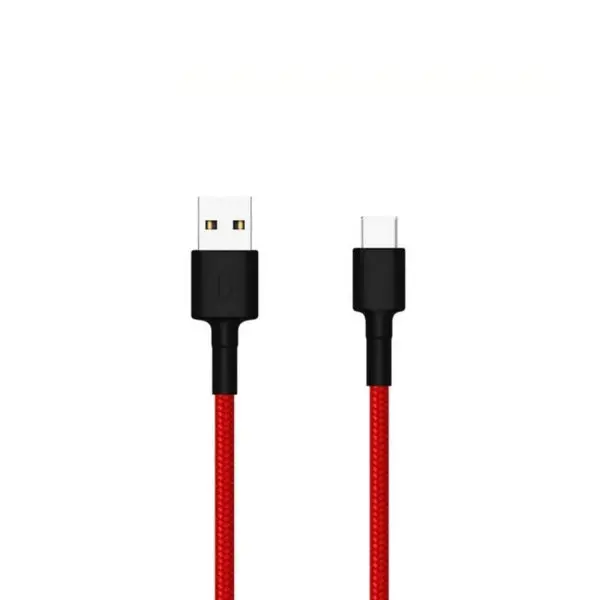 Xiaomi Usb Type-C Braided 1M Cable - Red 1