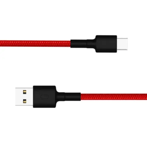 Xiaomi Usb Type-C Braided 1M Cable - Red 2