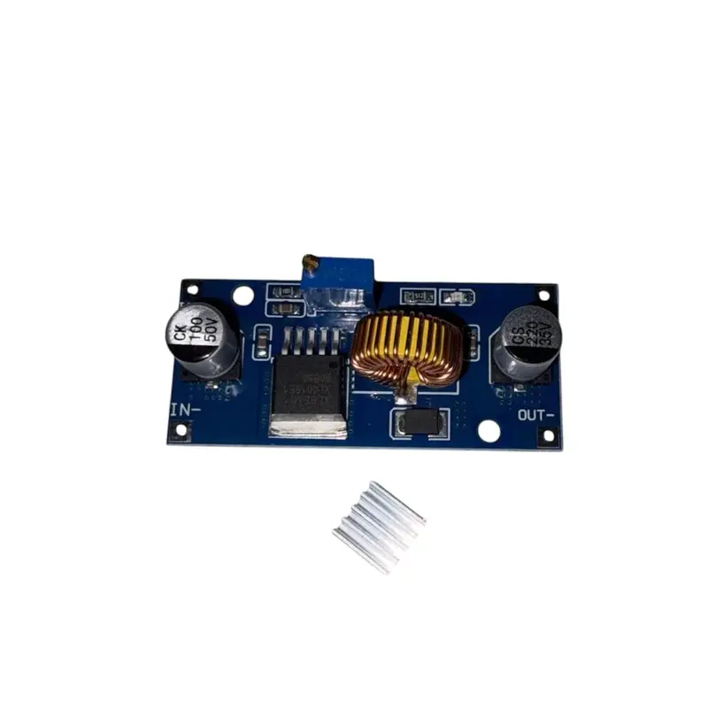 Xl4015 5A Step Down Dc-Dc Buck Converter Module With Heatsink | Adjustable Step Down Power Supply For Arduino, Led & Diy Projects 1