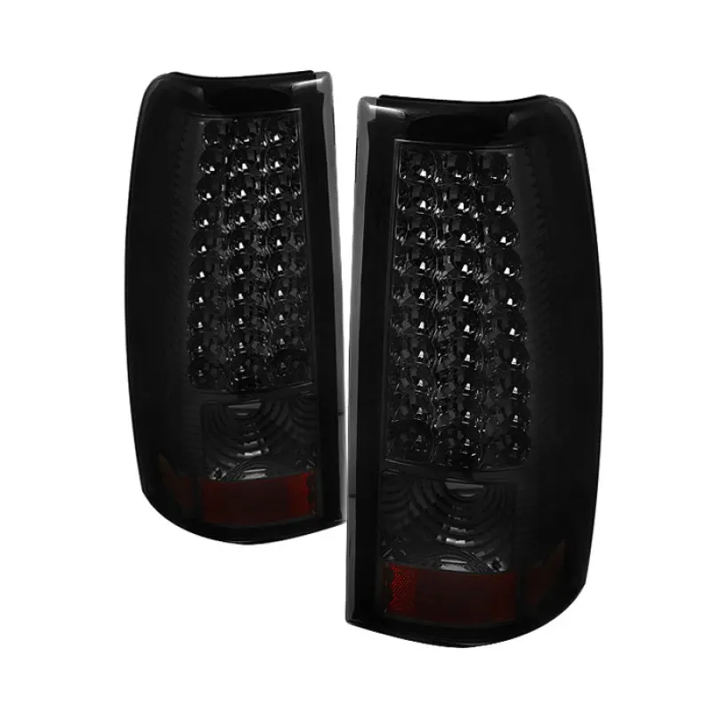Xtune Chevy Silverado 1500/25003500 03-06 Led Tail Lights Smoke Alt-On-Cs03-Led-Sm 1