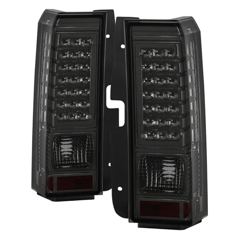 Xtune Hummer H3 2006-2009 ( Non H3t ) Led Tail Lights Smoke 1