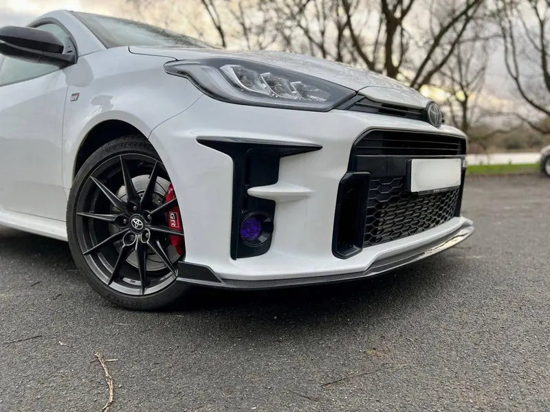 Yaris Gr (Gen 1) Dry Carbon Fibre Front Splitter By Ap (2020-2023) 2
