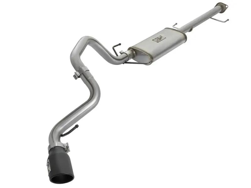 Afe Mach Force Xp Cat-Back Exhaust System For 2007–2014 Toyota Fj Cruiser – 2.5″ Stainless Steel, Single Exit With Black Tips 1