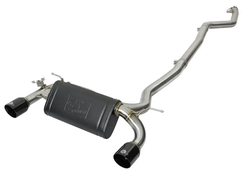 Afe Machforce Xp Exhausts Cat-Back Ss 16-17 Bmw 340I/Ix 440I/Ix (F3X) L6-3.0L (B58) W/Black Tips 1