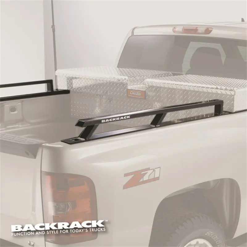 Backrack Siderail Mounting System For 2019+ Dodge Ram 6.5-Foot Bed — Includes 21″ Toolbox Integration 1