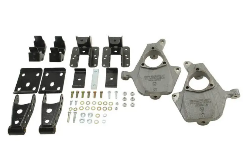 Belltech 2-Inch Front / 4-Inch Rear Lowering Kit For 2014 Chevrolet & Gmc Silverado/Sierra (2Wd, All Cab Styles, No Shocks) 1