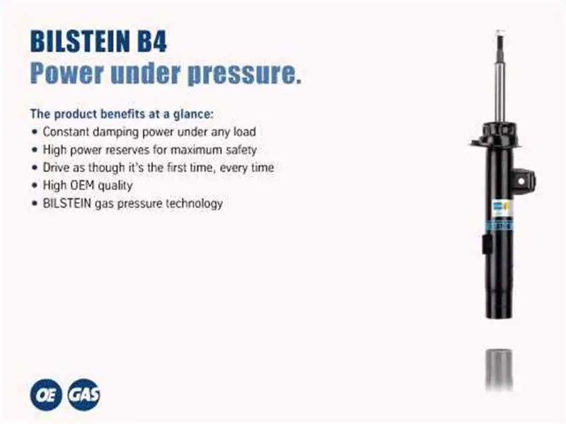 Bilstein B4 12-16 Audi A6 / A6 Quattro / A7 Quattro Front Twintube Shock Absorber 1
