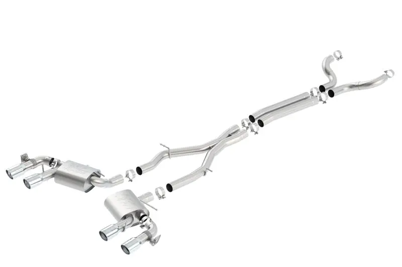 Borla Atak Cat-Back Exhaust System For 2017+ Chevrolet Camaro Zl1 (6.2L) – Dual Split Rear Exit 1