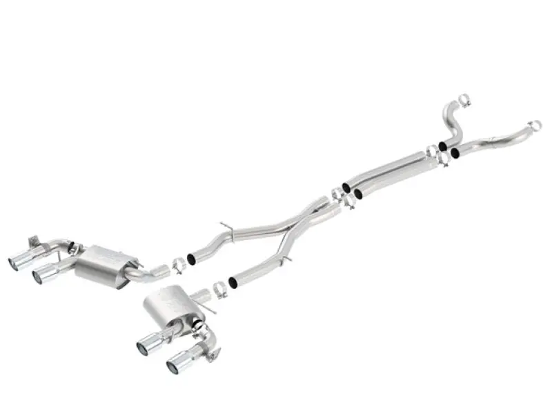 Borla Atak Cat-Back Exhaust System For 2017+ Chevrolet Camaro Zl1 (6.2L) – Dual Split Rear Exit 2