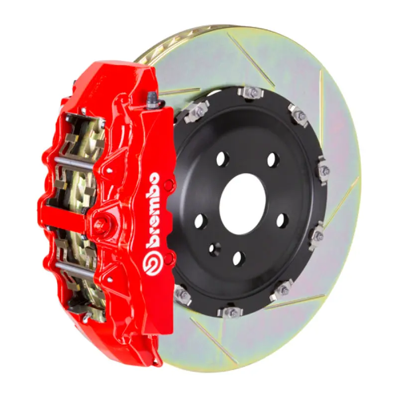 Brembo Gt Big Brake Kit: 380X34Mm Slotted Two-Piece Rotors, 8-Piston Calipers For 2006–2013 Mercedes-Benz S350 1