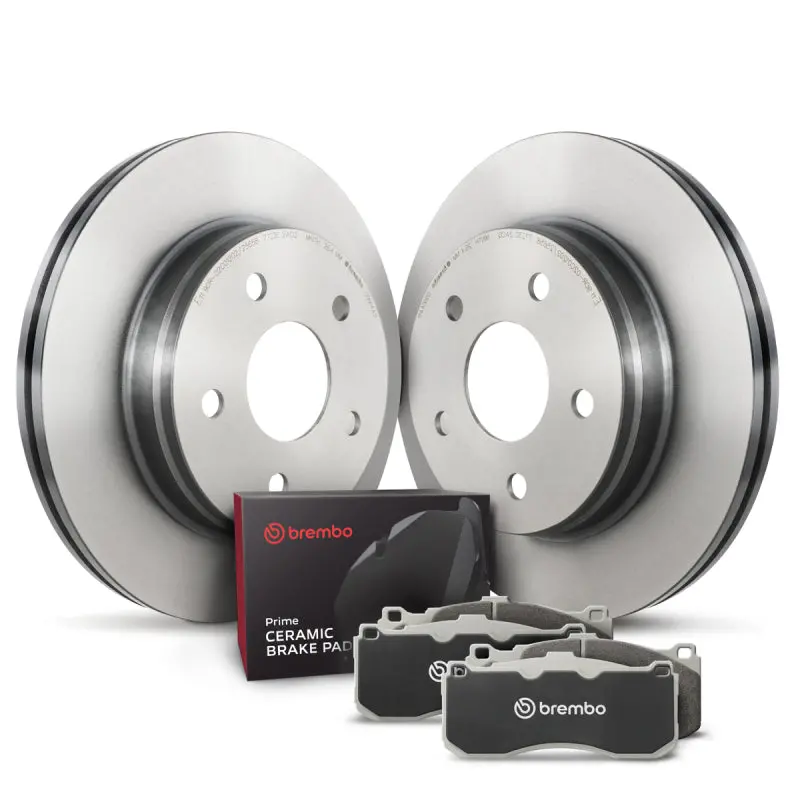 Brembo Oe 2005 Chrysler 300/2011 Dodge Challenger/Charger/05-06 Magnum Front Disc Brake Kit 1