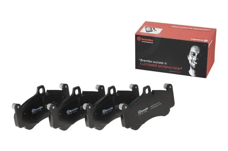Brembo Rear Ceramic Brake Pads – Nao Formula, Oe-Equivalent For 1994–2006 Hyundai Elantra & 1997–2001 Tiburon 1